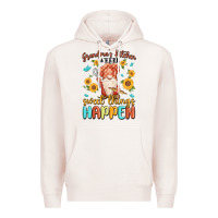 Pale Pink grandma's kitchen where sweet things happen Premium Hoodie - MaliasSmallBusiness