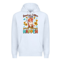 White grandma's kitchen where sweet things happen Premium Hoodie - MaliasSmallBusiness