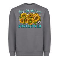 Storm just a girl who loves sunflower Heavyweight Sweatshirt - texasbilliewilder