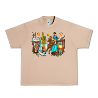 Burro cowboy coffee cups Urban Heavy Tee - Zillion Design Studio