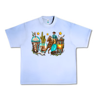 Grape Ice cowboy coffee cups Urban Heavy Tee - Zillion Design Studio