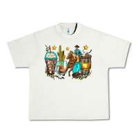 Pistachio cowboy coffee cups Urban Heavy Tee - Zillion Design Studio