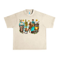 Cowboy Coffee Cups Urban Heavy Tee | Teevron