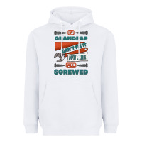 White if grandpap can't fix it we are all screwed Heavyweight Hoodie - Jasminsmagicworld