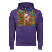 Cloud Purple baby pig Vintage Hoodie - RanaPortraitStore