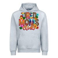 Heather Grey tired moms club Urban Hoodie - Artiststas