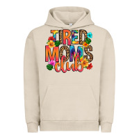 Pigment French Oak tired moms club Urban Hoodie - Artiststas