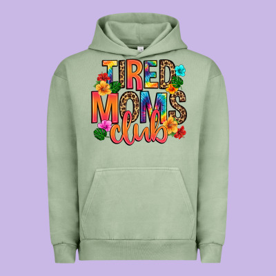 Tired Moms Club Urban Hoodie Designed By Artiststas