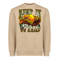 Mushroom keep it wild western Heavyweight Sweatshirt - texasbilliewilder