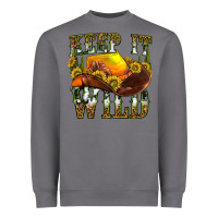 Storm keep it wild western Heavyweight Sweatshirt - texasbilliewilder