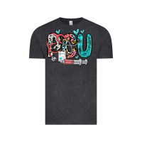 Vintage Black pcu Vintage Tee - Zillion Design Studio