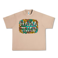 Burro western mama tried with sunflowers and gemstone Urban Heavy Tee - texasbilliewilder