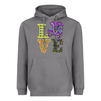 Storm mardi gras love mask Heavyweight Hoodie - BarkalooDesign
