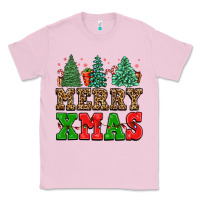 Bubblegum Pink merry xmas Classic Tee - FaDigitalArtStudio