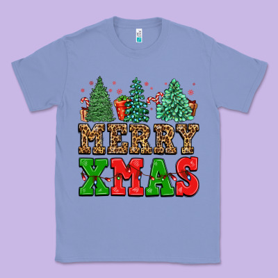 Merry Xmas Classic Tee Designed By Fadigitalartstudio