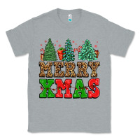 Heather Grey merry xmas Classic Tee - FaDigitalArtStudio