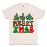 Natural merry xmas Classic Tee - FaDigitalArtStudio