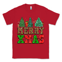 Red merry xmas Classic Tee - FaDigitalArtStudio