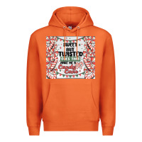 Carrot sweet but twisted does that make me a candy cane Premium Hoodie - MaliasSmallBusiness