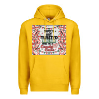 Lemon sweet but twisted does that make me a candy cane Premium Hoodie - MaliasSmallBusiness