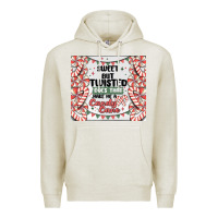 Oatmeal Heather sweet but twisted does that make me a candy cane Premium Hoodie - MaliasSmallBusiness