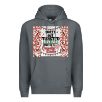Rock sweet but twisted does that make me a candy cane Premium Hoodie - MaliasSmallBusiness