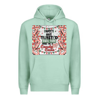 Seafoam sweet but twisted does that make me a candy cane Premium Hoodie - MaliasSmallBusiness