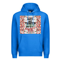 True Royal sweet but twisted does that make me a candy cane Premium Hoodie - MaliasSmallBusiness