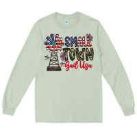 Matcha small town gail usa Long Sleeve Tee - CowhideDigitalArt