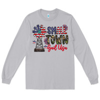 Moon Dust small town gail usa Long Sleeve Tee - CowhideDigitalArt