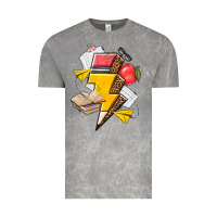 Cloud Rock teacher lightning bolt Vintage Tee - texasbilliewilder