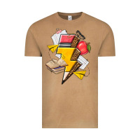 Vintage Camel teacher lightning bolt Vintage Tee - texasbilliewilder
