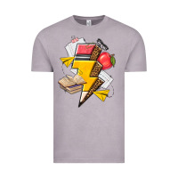 Vintage Zinc teacher lightning bolt Vintage Tee - texasbilliewilder