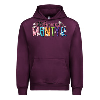 Mauve Wine having a menty b Urban Hoodie - Artiststas