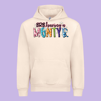 Having A Menty B Urban Hoodie Designed By Artiststas