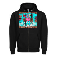 Black wife mom fighter tumbler Zipper Hoodie - JahusDesignShop