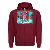 Burgundy wife mom fighter tumbler Zipper Hoodie - JahusDesignShop