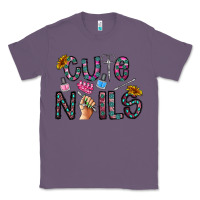 Lavender cute nails Classic Tee - CowhideDigitalArt