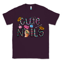 Plum cute nails Classic Tee - CowhideDigitalArt
