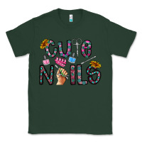 Sports Green cute nails Classic Tee - CowhideDigitalArt