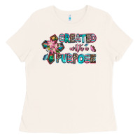 Bone created with a purpose Ladies Tee - AdoDesignShop