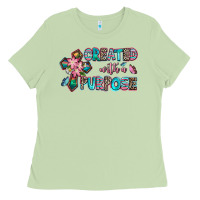 Matcha created with a purpose Ladies Tee - AdoDesignShop