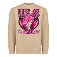 Mushroom keep on talking yourself im not pretty western Heavyweight Sweatshirt - texasbilliewilder