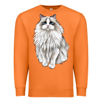 Carrot Ragdoll Cat Premium Sweatshirt - LillyAllenDesigns
