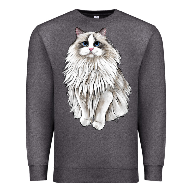 Ragdoll Cat Premium Sweatshirt by LillyAllenDesigns | Teevron
