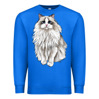True Royal Ragdoll Cat Premium Sweatshirt - LillyAllenDesigns