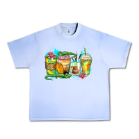 Grape Ice alligator coffee cups Urban Heavy Tee - Zillion Design Studio