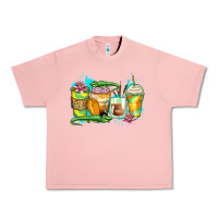 Salmon alligator coffee cups Urban Heavy Tee - Zillion Design Studio