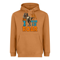 Meerkat i'm one hear me roar dinosaur birthday Heavyweight Hoodie - LillyAllenDesigns