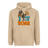 Mushroom i'm one hear me roar dinosaur birthday Heavyweight Hoodie - LillyAllenDesigns